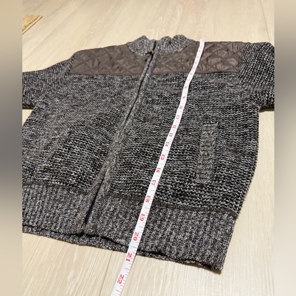 3/$10 Gioberti Boys Gray Fleece Lined Bomber Jacket - Picture 3 of 6